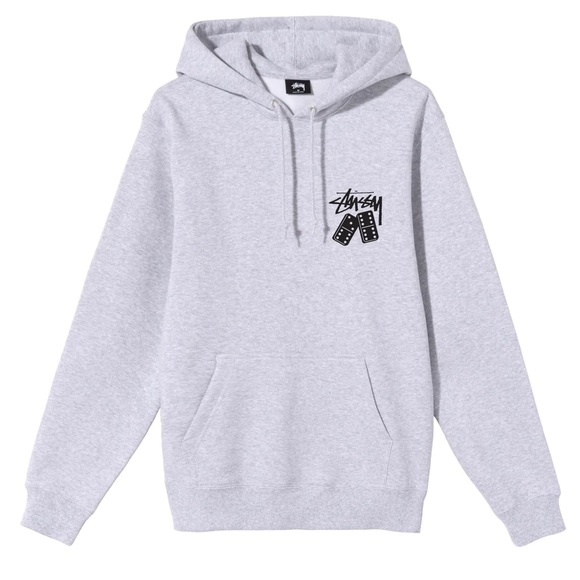 Stussy Other - Stussy Dominoes Hoodie Grey Heather 1924570